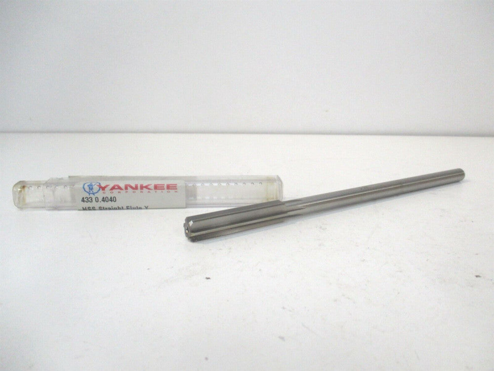 Yankee (433-0.4040) 1-3/4" x 5-1/4" OAL HSS RH Straight Chucking Reamer 