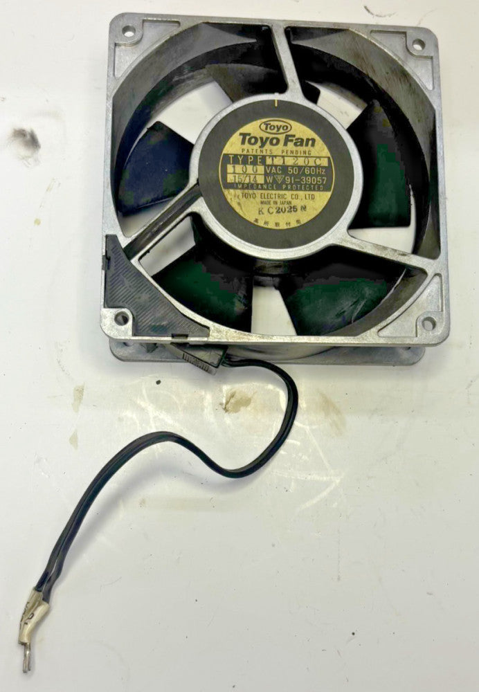TOYO AXIAL FAN T120C 100VAC 50/60HZ 15/14 WATT