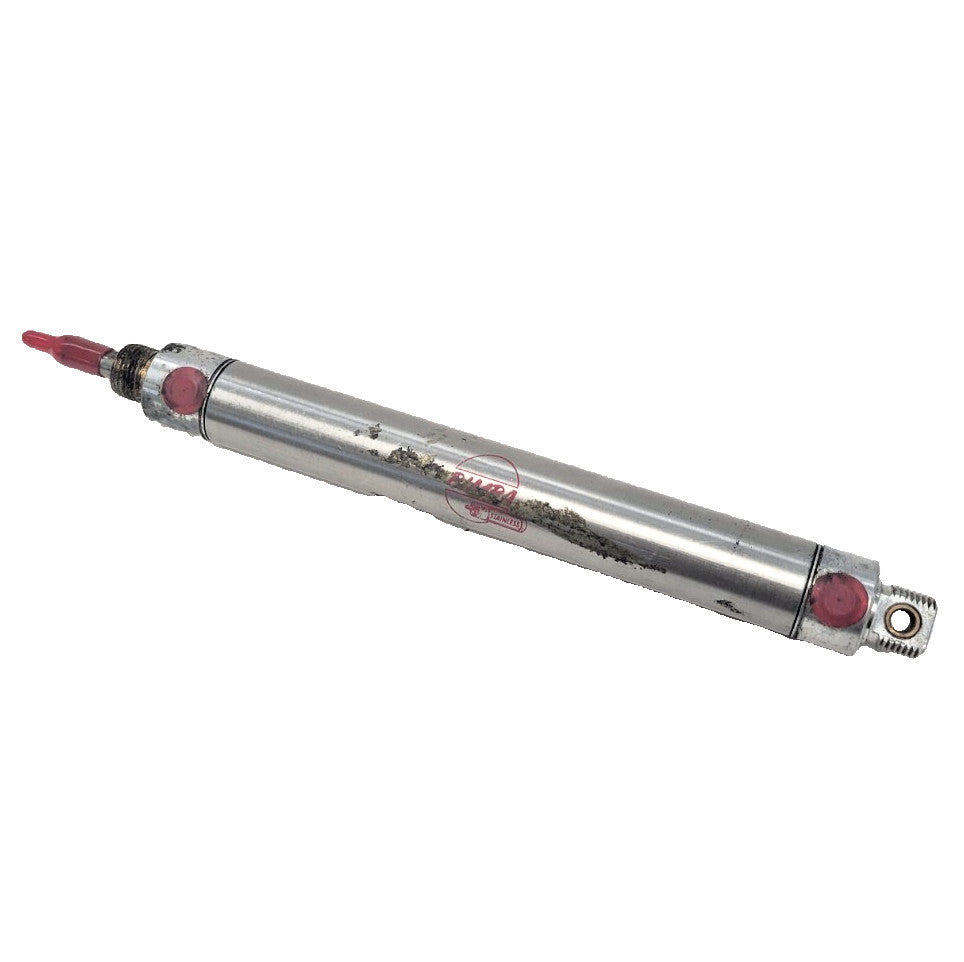 BIMBA PNEUMATIC CYLINDER MRS-096-DXP 1-1/16" BORE 6" STROKE MATERIAL:STAINLESS
