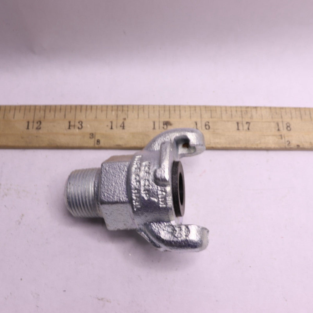 Dixon Universal Coupling 150 PSI Zinc Plated Steel 1/2" MNPT