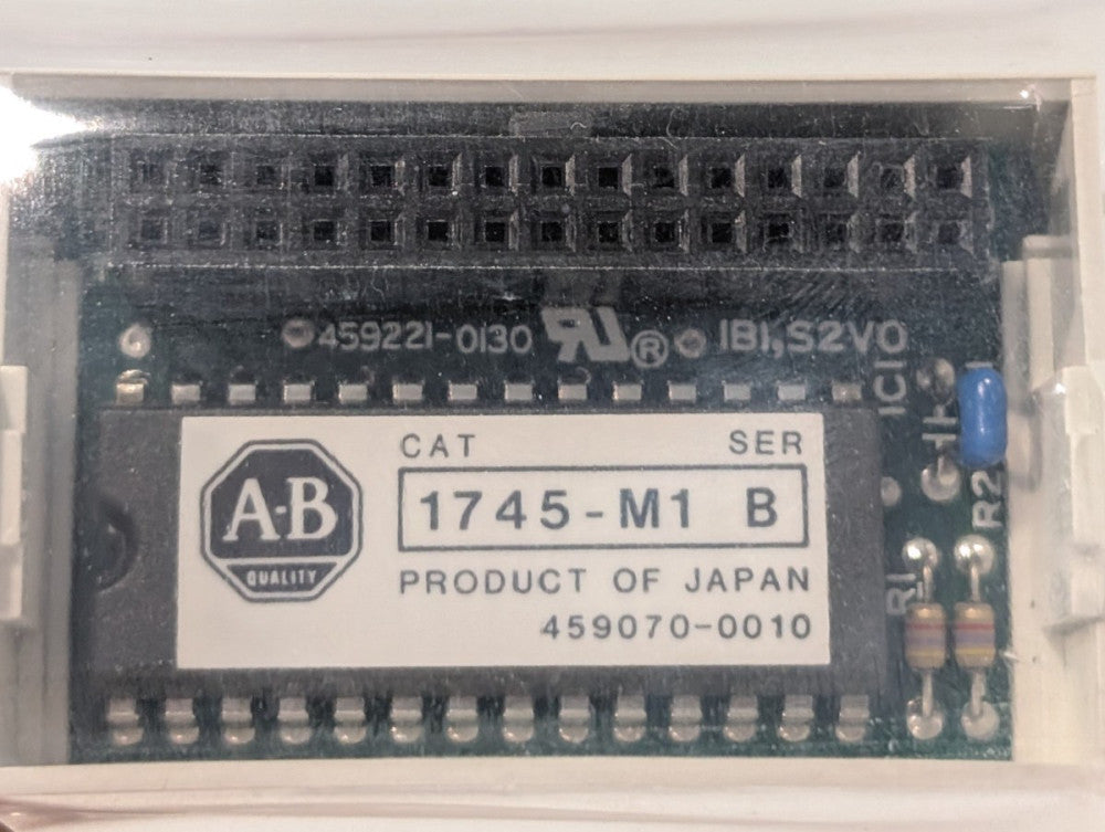 AB EEPROM Memory Module #1743-M1 Series B & Expansion Cable 1745-C2 Series A