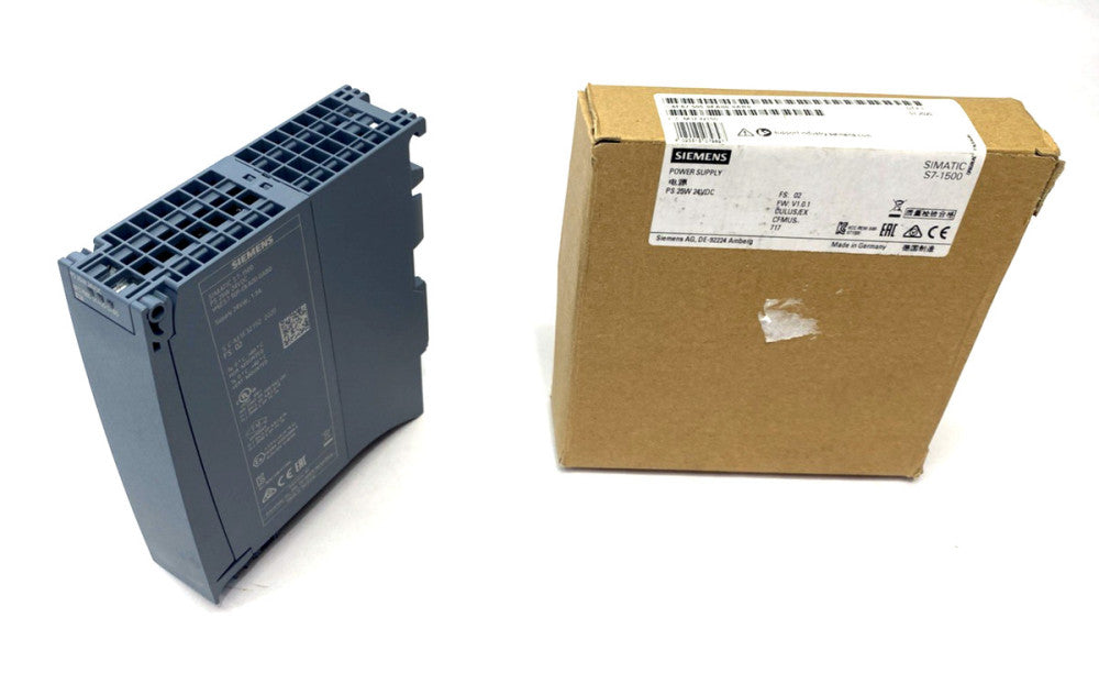 Siemens 6ES7 505-0KA00-0AB0 SIMATIC S7-1500 System Power Supply 25W 24VDC