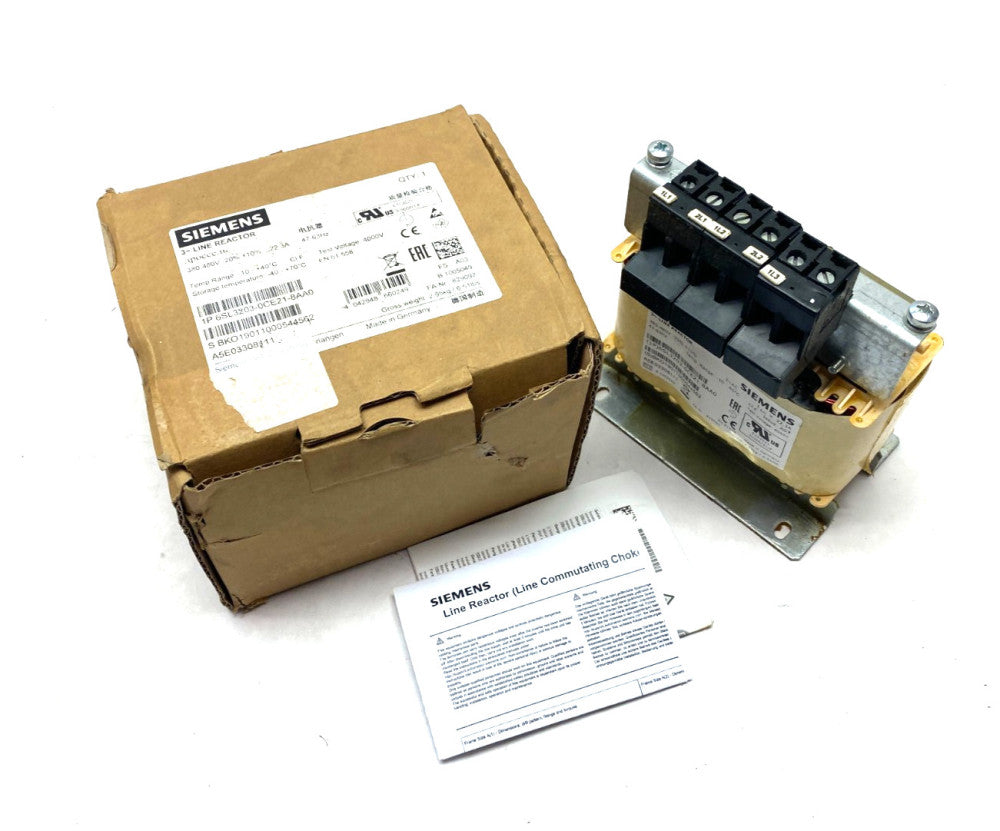 Siemens 6SL3203-0CE21-8AA0 SINAMICS Line Reactor 380-480V