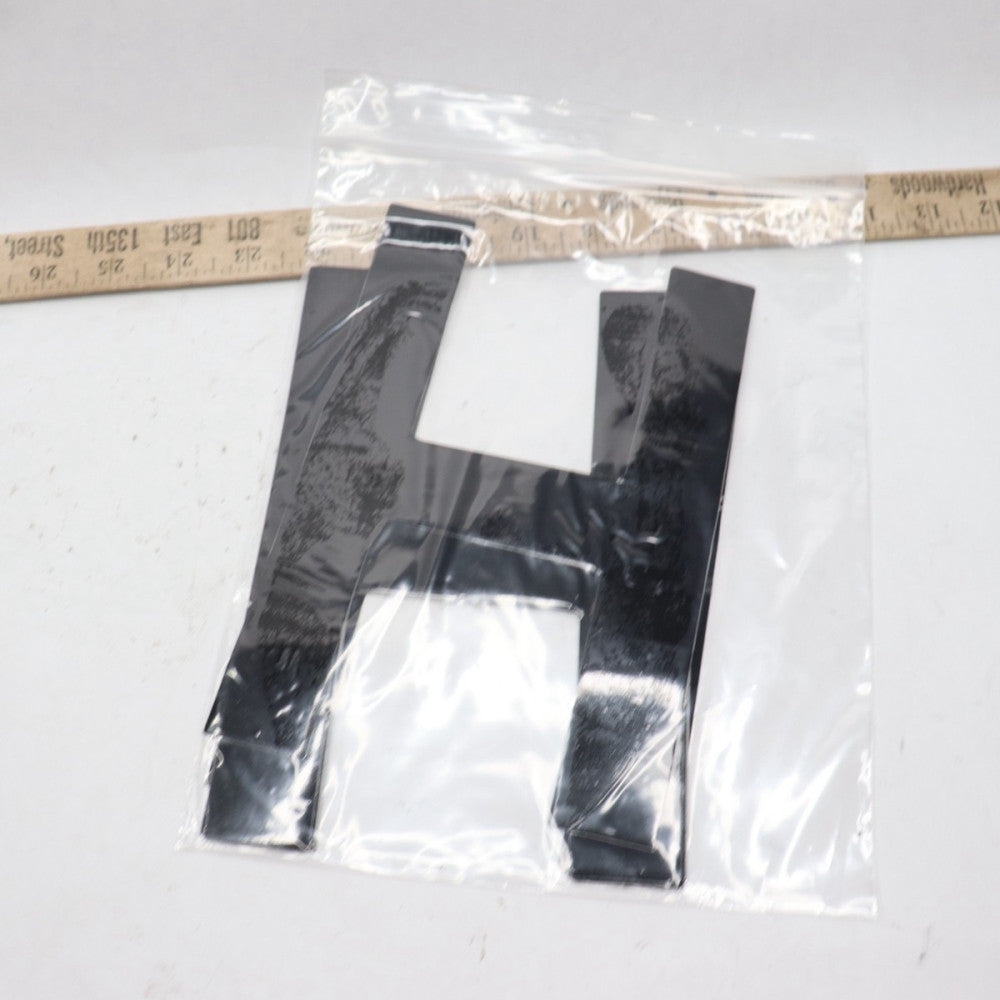 (10-Pk) Single Letter Labels H Die-Cut 8"