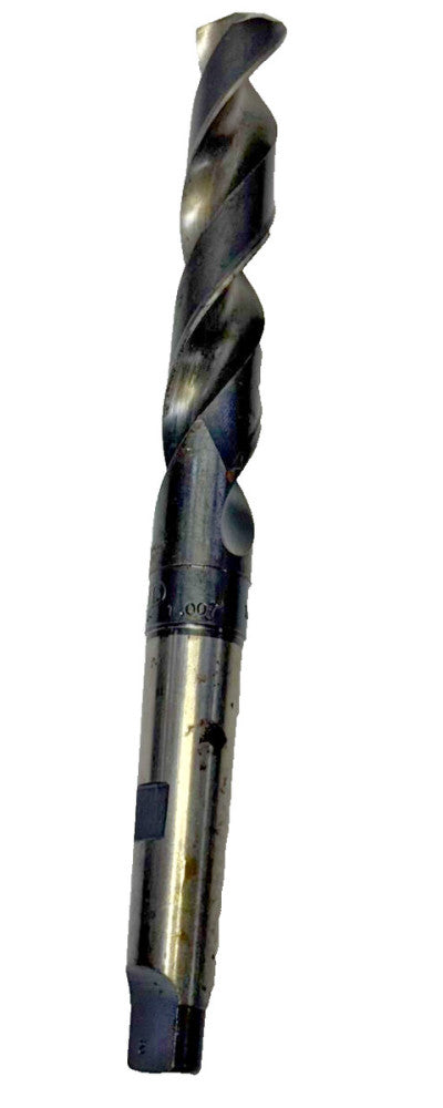 UTD, #4 MORSE TAPERED SHANK DRILL BIT 2 SPIRAL FLUTE 1.007" X 11-1/8" OAL