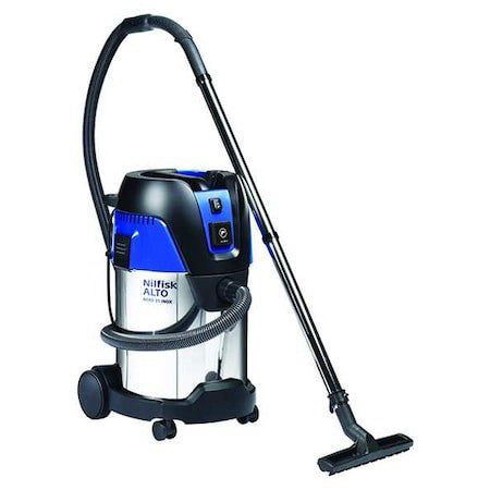 Nilfisk 107406623 Aero, Shop Vacuum, 8 Gal, Pet, 3600 L/Min, 1 1/2 Hp