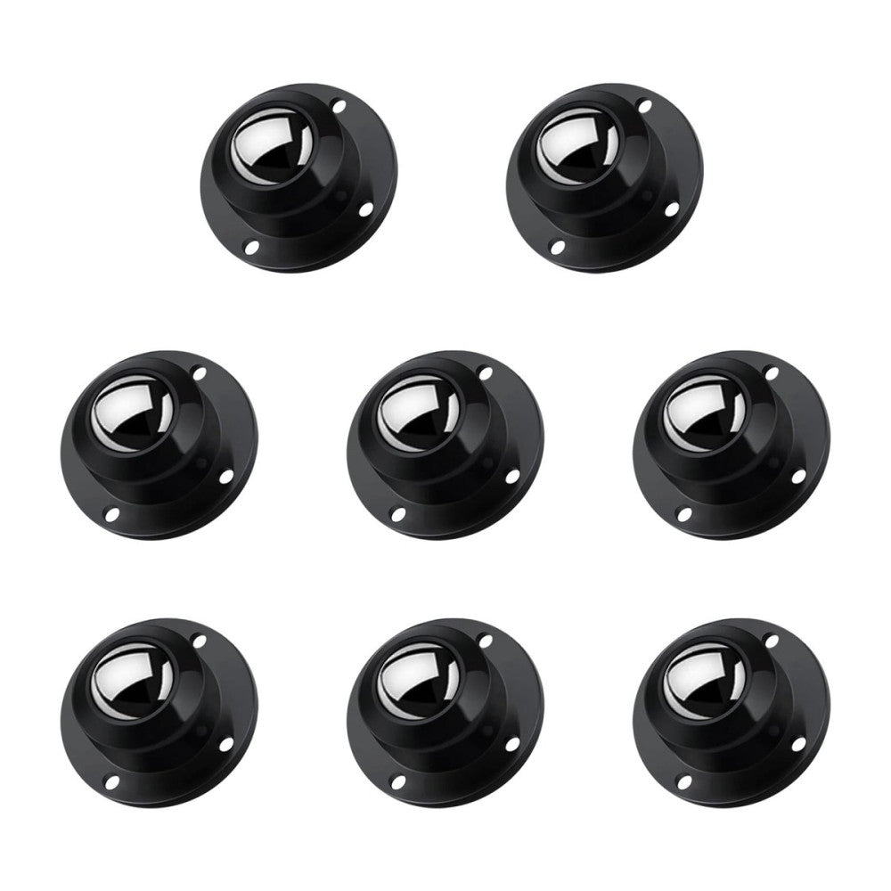1 Inch Small Caster Wheels for Furniture Self Adhesive 360 Swivel 28 LBS Load...