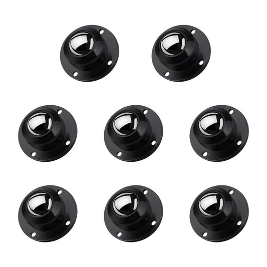 1 Inch Small Caster Wheels for Furniture Self Adhesive 360 Swivel 28 LBS Load...