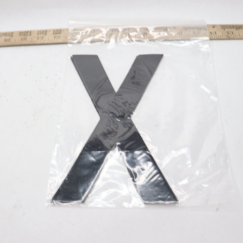 (10-Pk) Single Letter Labels X Die-Cut 8"