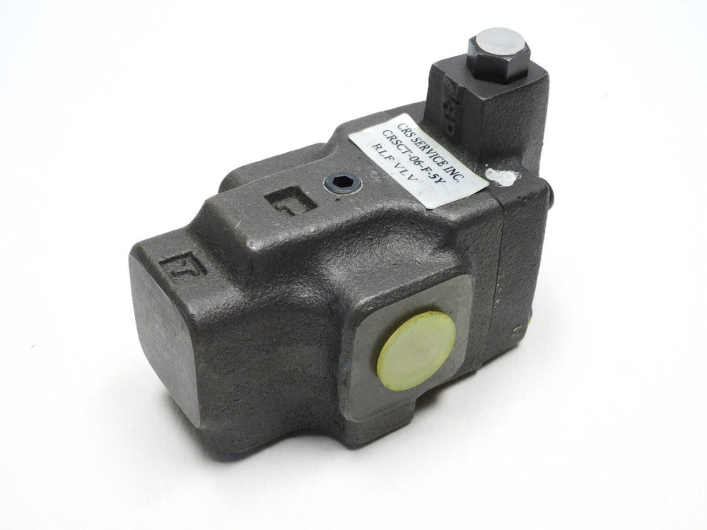 CRS Service CRSCT-06-F-5Y Relief Valve 3/4" NPTF, 3000 PSI, 53 GPM, Size 06