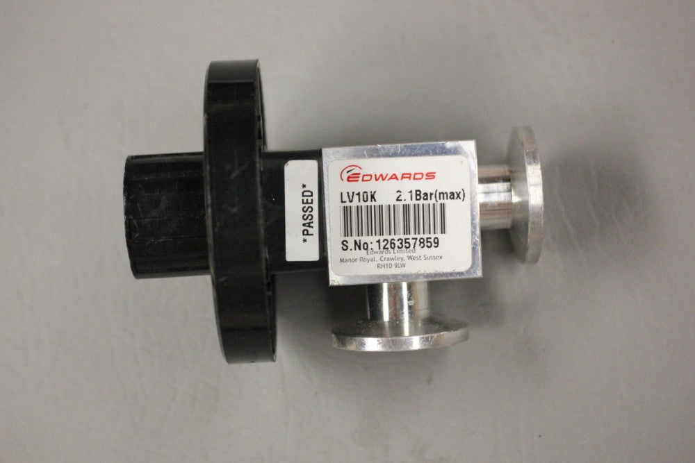 EDWARDS LV10K FINE CONTROL NEEDLE VALVE