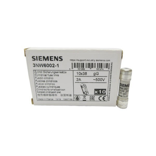 SIEMENS 3NW6002-1 500V 2A (PKG OF 10) NSMP