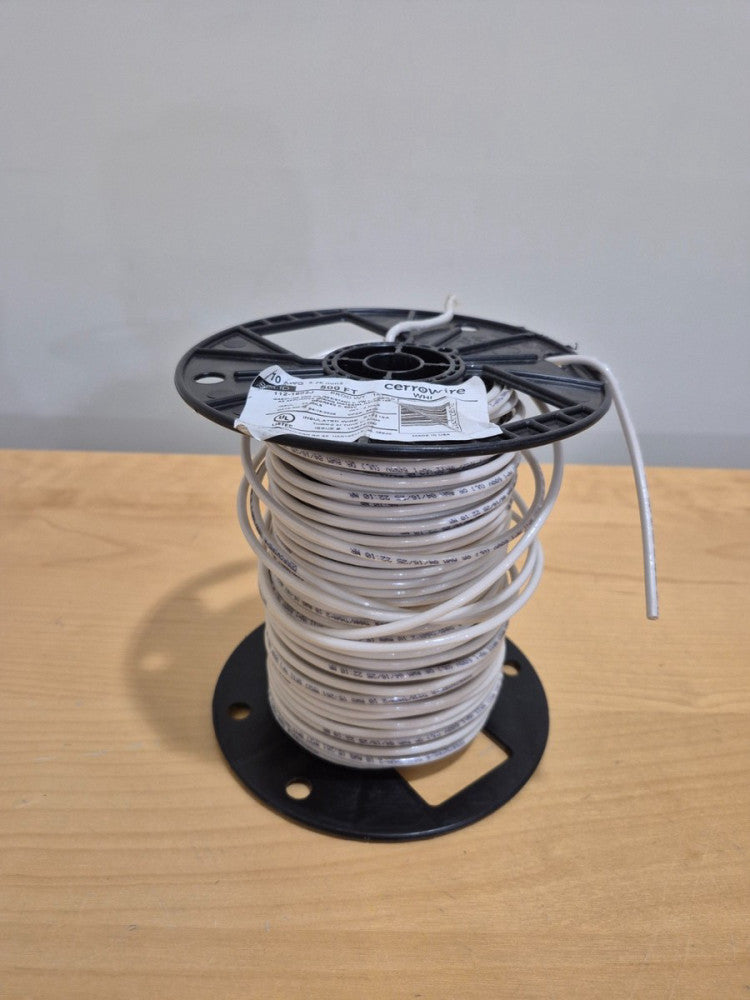 Cerrowire THHN 10 AWG SOLID WHITE (197 FT)