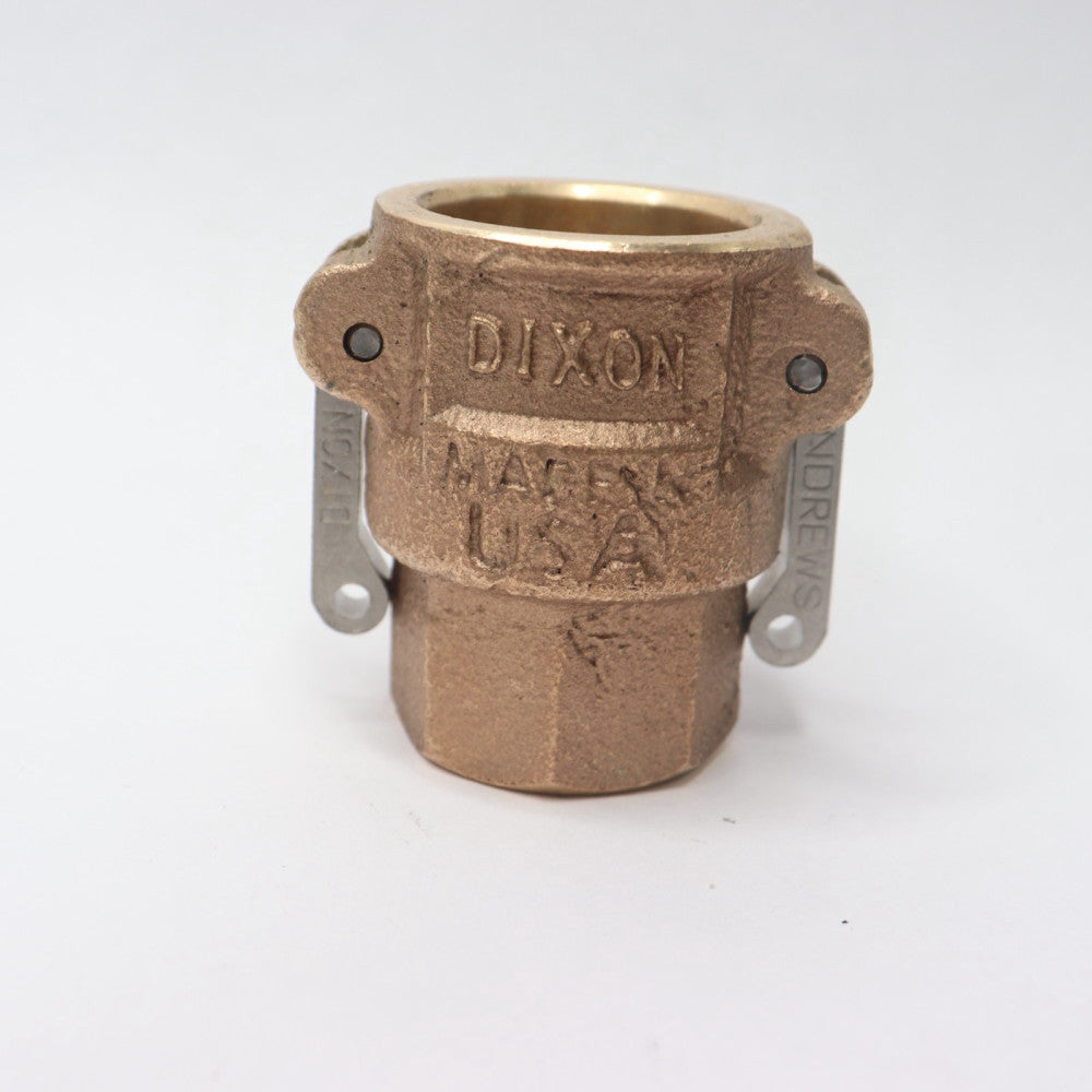 Dixon Straight Type D Coupler Brass 3/4" 75-D-BR
