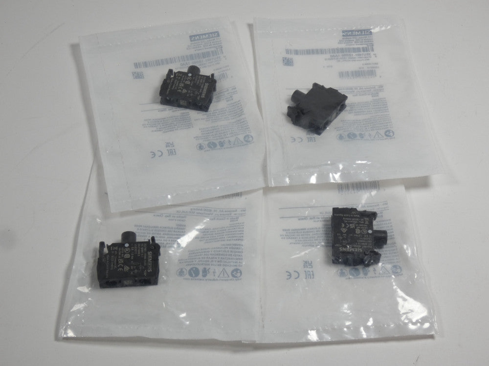 *Lot of 4* Siemens 3SU1401-1BB60-1AA0 Led Light Module 24VAC/DC - NEW Surplus!