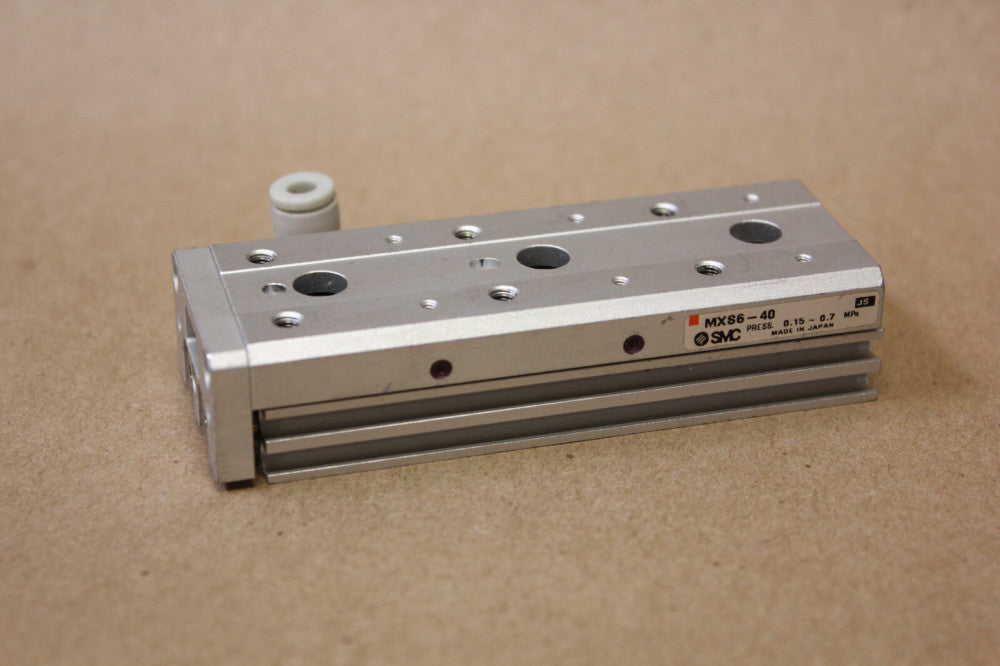 SMC LINEAR SLIDE TABLE P/N: MXS6-40