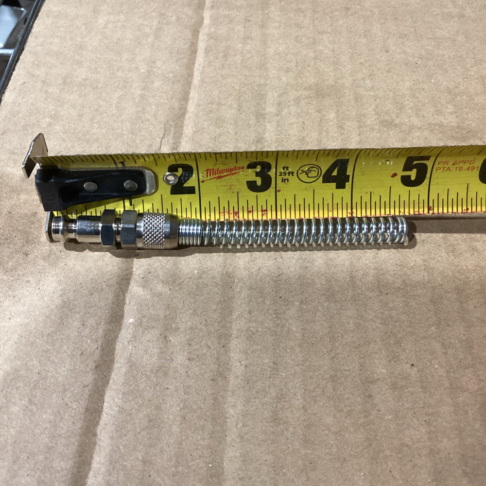 130001142 FITTING,QD MALE,C/W SPRING