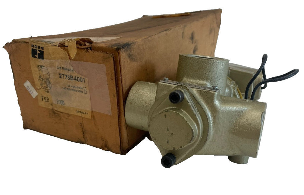 NEW ROSS CONTROLS 2773B4001 DIRECTIONAL CONTROL VALVE 1-10 BAR