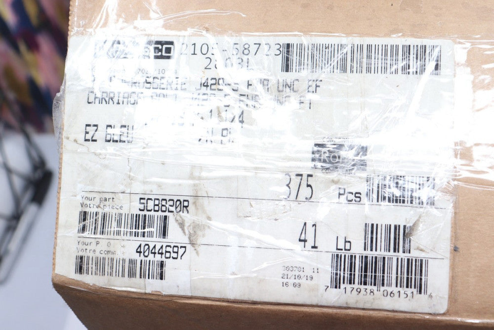 (375-Pk) Infosco Stainless Steel Round Carriage Bolt 1/2"-13 x 1-1/4"