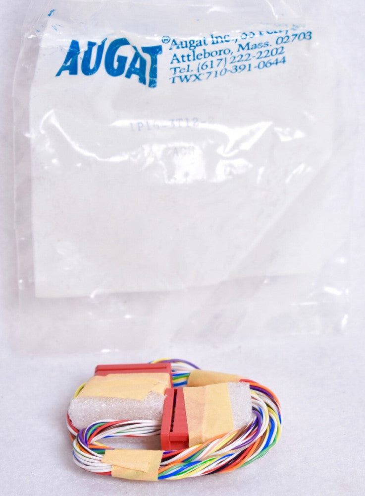 Augat 16 Pin Contact Male Dip Connector Plug 1P16-3T12-2