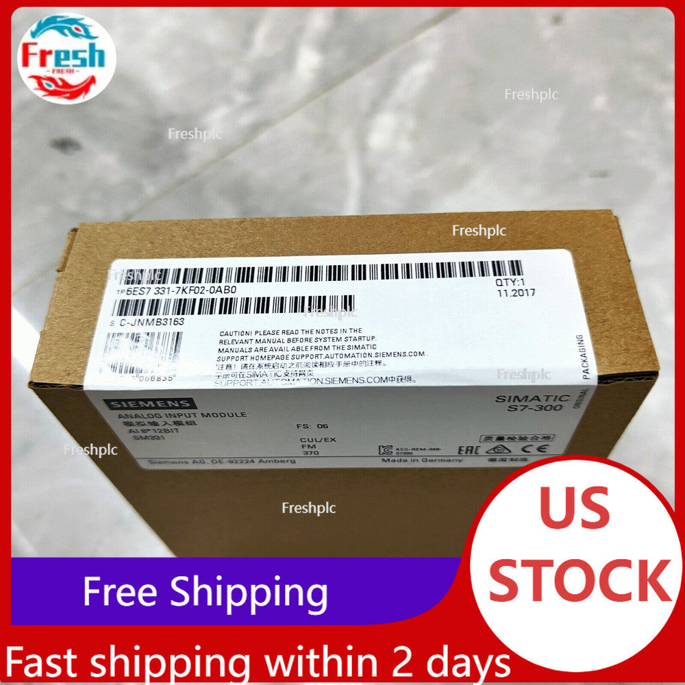 1 PCS SIEMENS NEW 6ES7331-7KF02-0AB0 6ES7 331-7KF02-0AB0 PLC Module