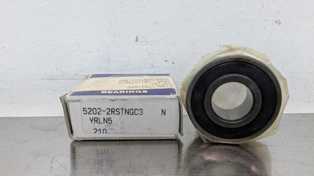 NSK 5202-2RSTNGC3 Double Row Angular Contact Bearing 15mm ID 35mm OD 0.6250" Wid