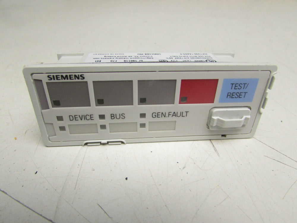 SIEMENS 3UF7200-1AA00-0 SIMOCODE PRO OPERATOR INTERFACE PANEL NEW SURPLUS NO BOX
