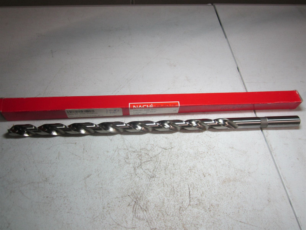 Nachi (1058960) 23/32" 118° 12" OAL, High Speed Steel Extra Long Drill