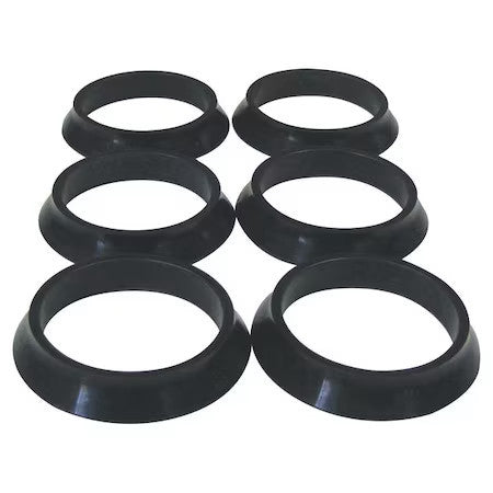 Palmetto Packing Chekseals 981 Shaft Seal,Axial Lip,1-1/4 In,Pk6