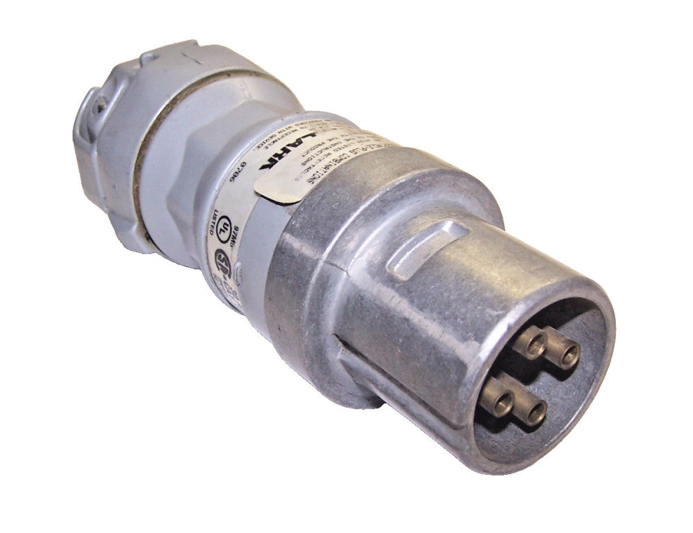 Hubbell Killark 30 Amp Receptacle 250 VDC 600 VAC 4 Wire 4 Pole  VP3475