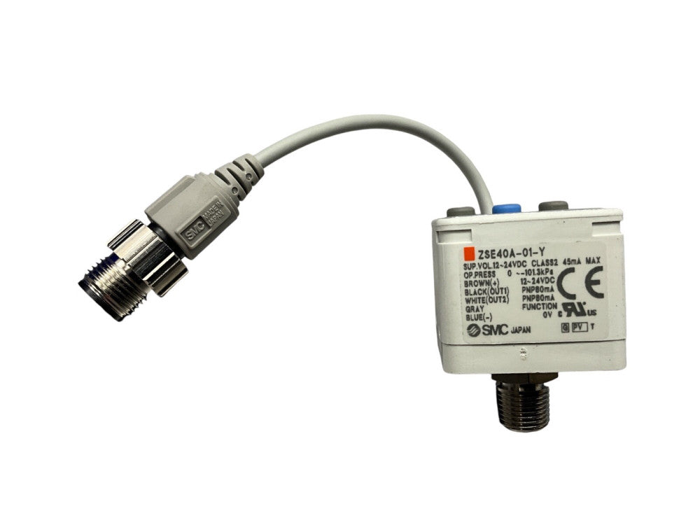 1 PC SMC ZSE40A-01-Y-MA-X531 switch assembly, ZSE40 VACUUM SWITCH