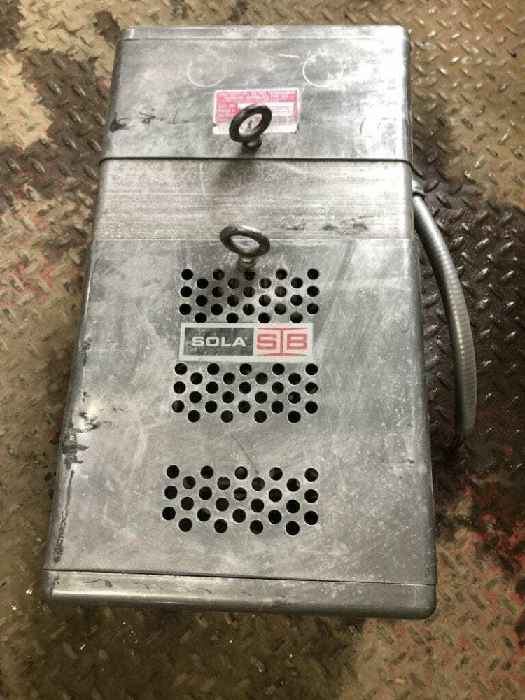 SOLA 25-399 1.5KVA Constant Voltage Transformer 1500VA 112 X 236V