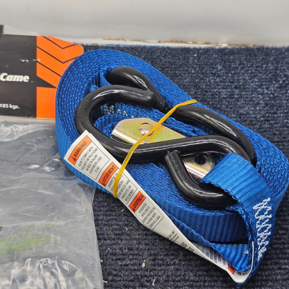 Kinedyne 751587PK: 1" by 15' Heavy-Duty Vinyl Coated S Hook Cam Utility Strap