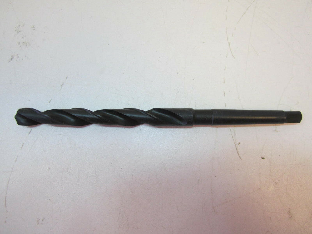 General Purpose 33/64"x 3-31/32" x 7-5/32" OAL 1 MT HSS Taper Shank Drill Bit 