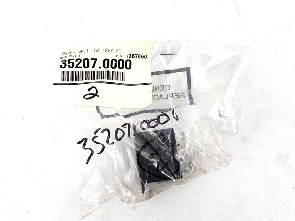 Bunn 35207.0000 Relay SPDT 120VAC Coil 15 Amp FMD-4 FMD-5 IMIX-5S