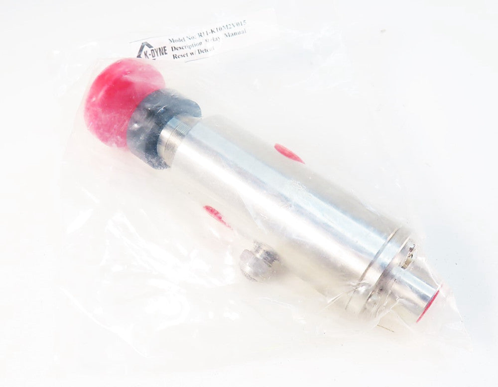 K-Dyne  R11-K10M2V015  R11 Manual Reset w/ Detent Pneumatic Relay  NEW NO BOX
