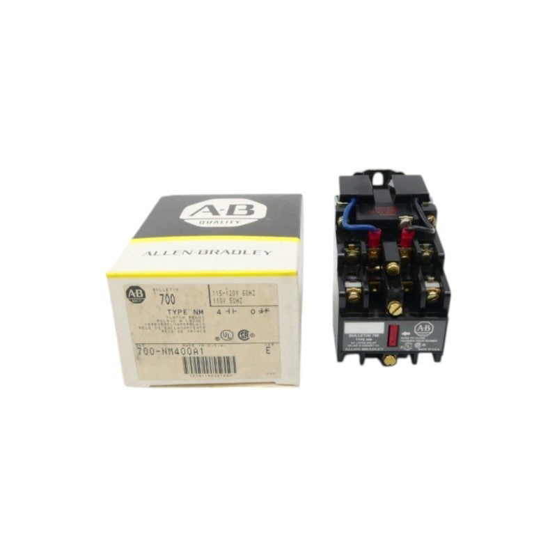 ALLEN BRADLEY 700-NM400A1 SER. E 120-300V (BK/YL) NSMP