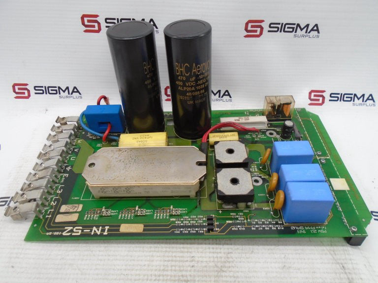 CONTROL TECHNIQUES IN-52 ISS.2 CIRCUIT BOARD