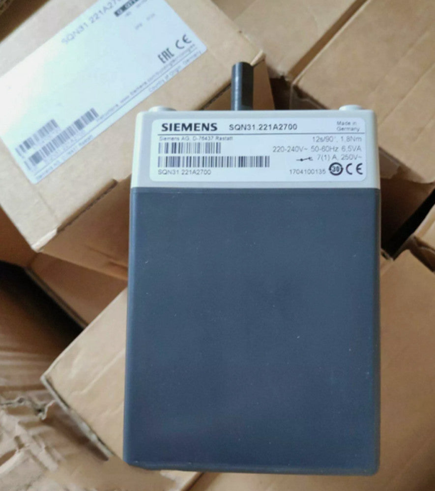 One Brand New Siemens SQN31.221A2700 Servo Motor Damper Actuators