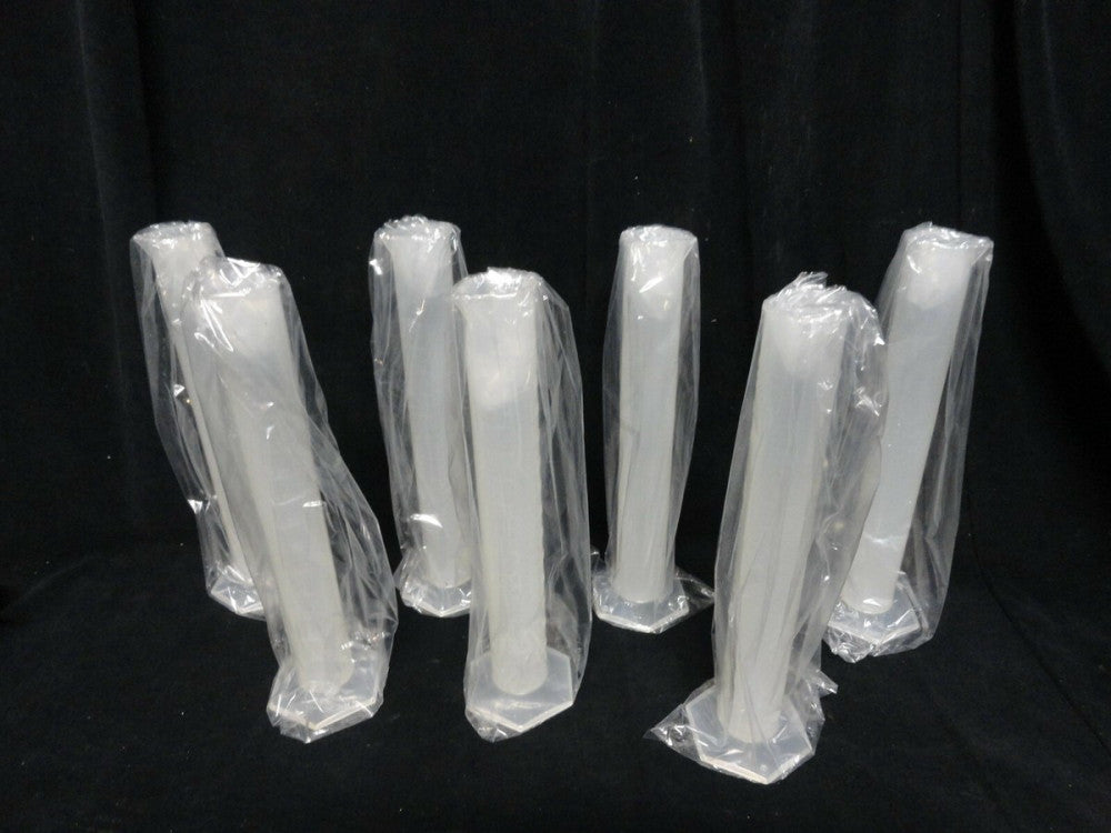 FISHER SCIENTIFIC - CYLINDER PP MOLDED - 250mL - 12" x 1 1/2" - LOT OF 7 - NEW