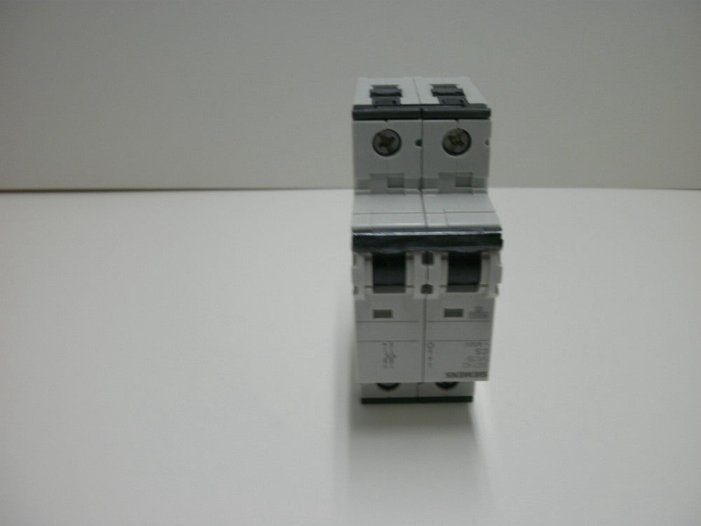 SIEMENS 5SY4211-7 CIRCUIT BREAKER 5 AMP 2 POLE 400 VAC 1KA C-TRIP NEW NO BOX