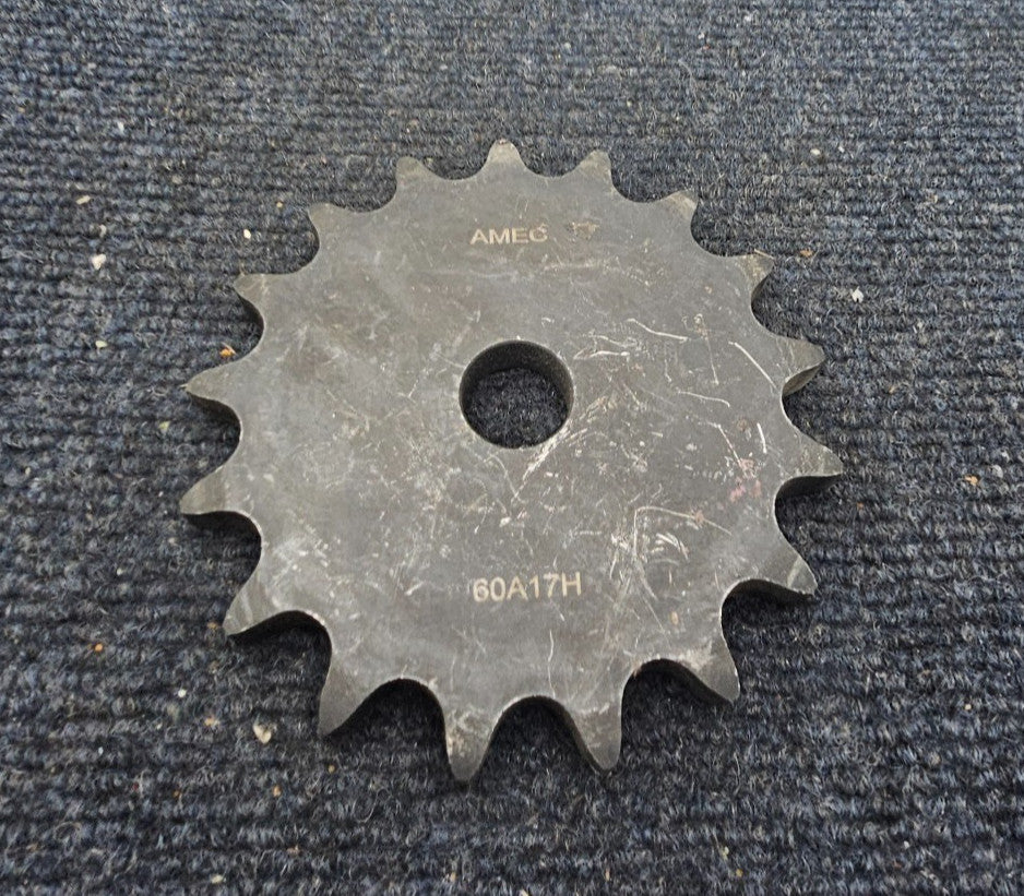 AMEC 60A17H Plate Sprocket 17 Teeth, 3/4" Bore For Chain Size: 60 - 3/4" Pitch