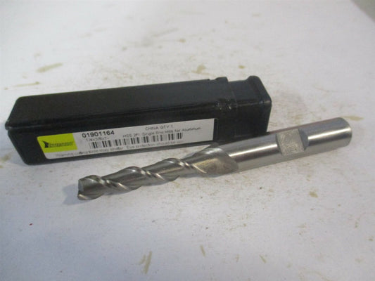 (720-1503) 1/4" x 1-1/4" x 3/8" x 3-1/8" OAL 2 Flute HSS Square End Mill 