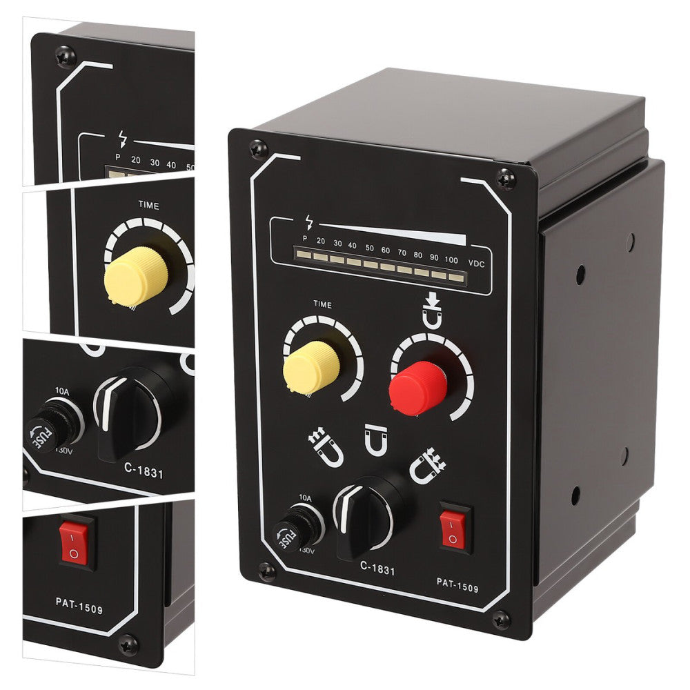 110V 10A Electro Magnetic Chuck Controller 0-100V DC Adjustable with LED Display