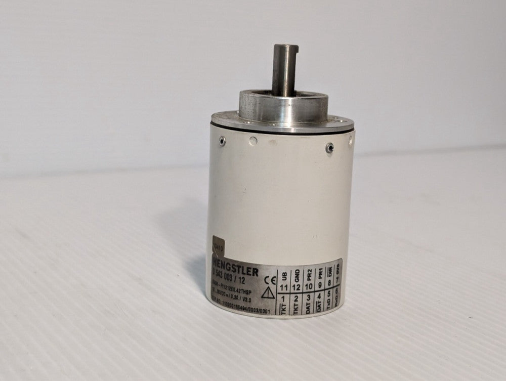 Hengstler 0543003/12, RA58-P/1212EK.42THSP encoder, 10-30VDC, 0.2A, V3.0 as pict