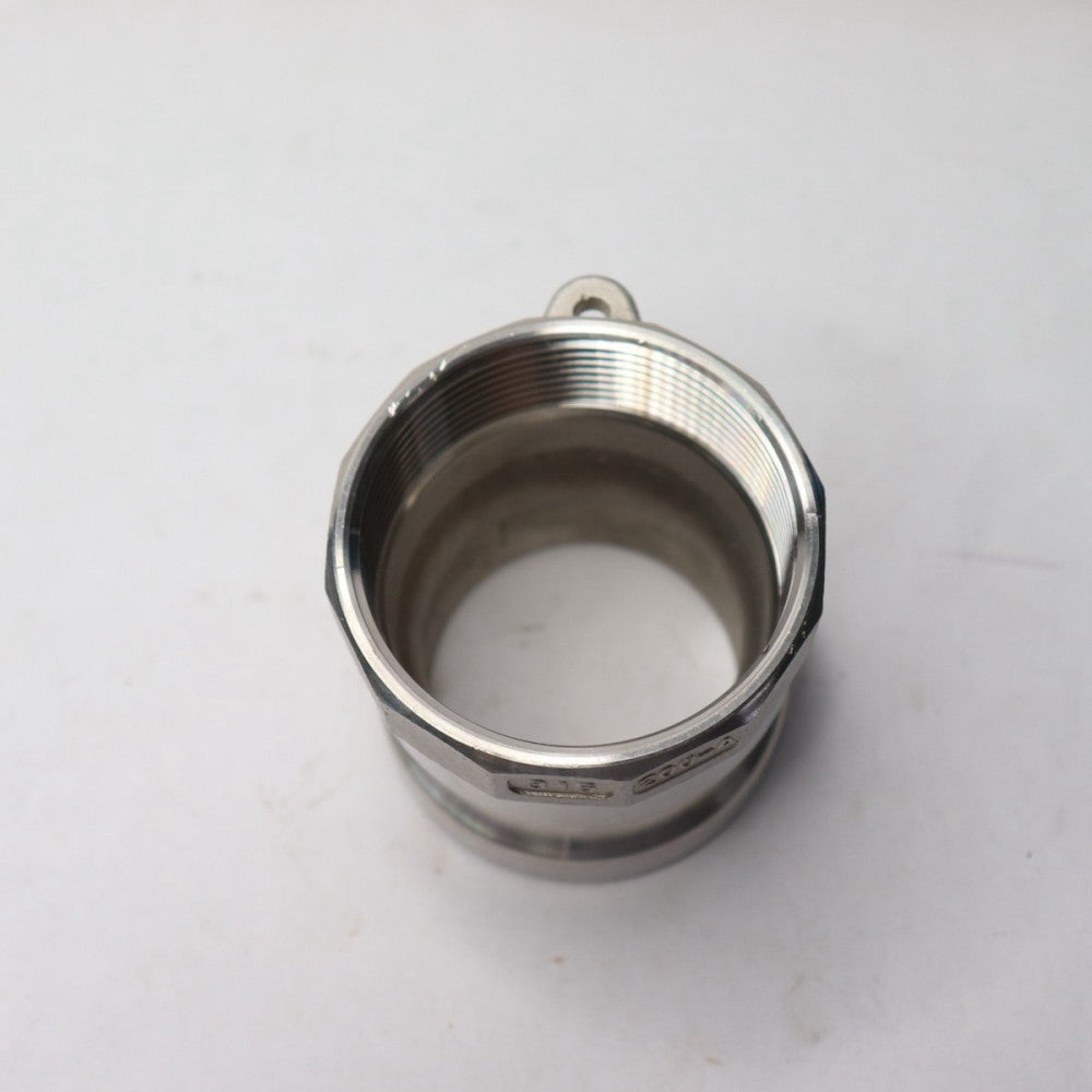 Tri-Clamp End x Female Pipe Thread 316 Stainless Steel 1.687" Long 2" x 1" 