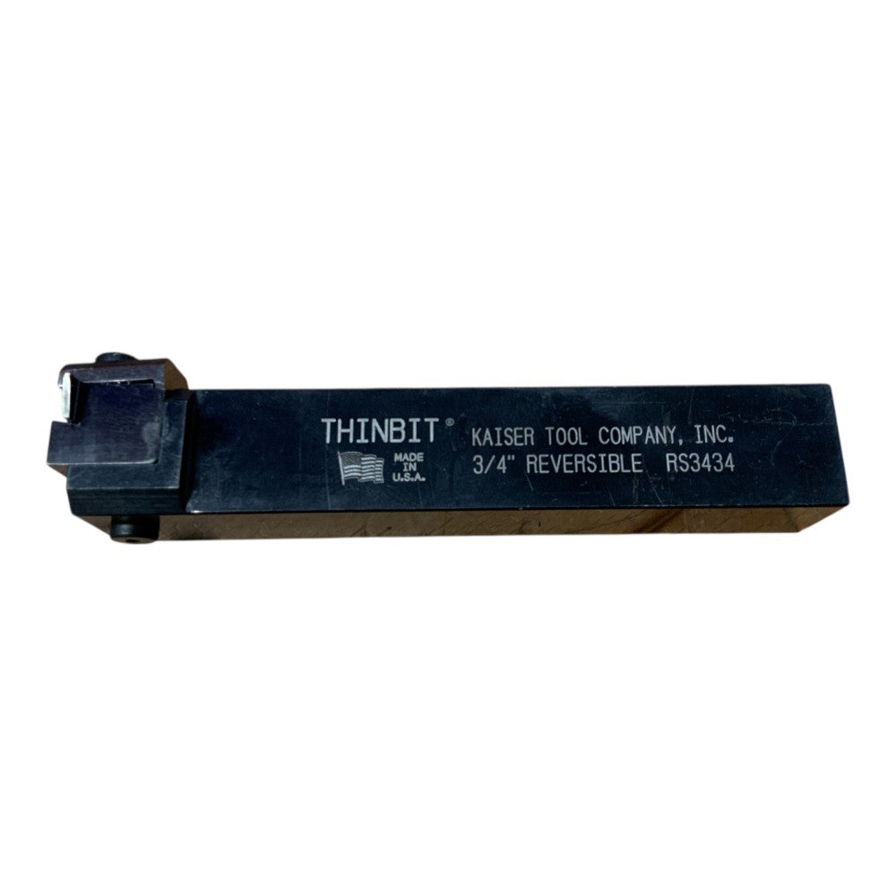 THINBIT Reversible Tool Holder RH Straight 3/4" Shank RS3434 USA W/1 Insert USA