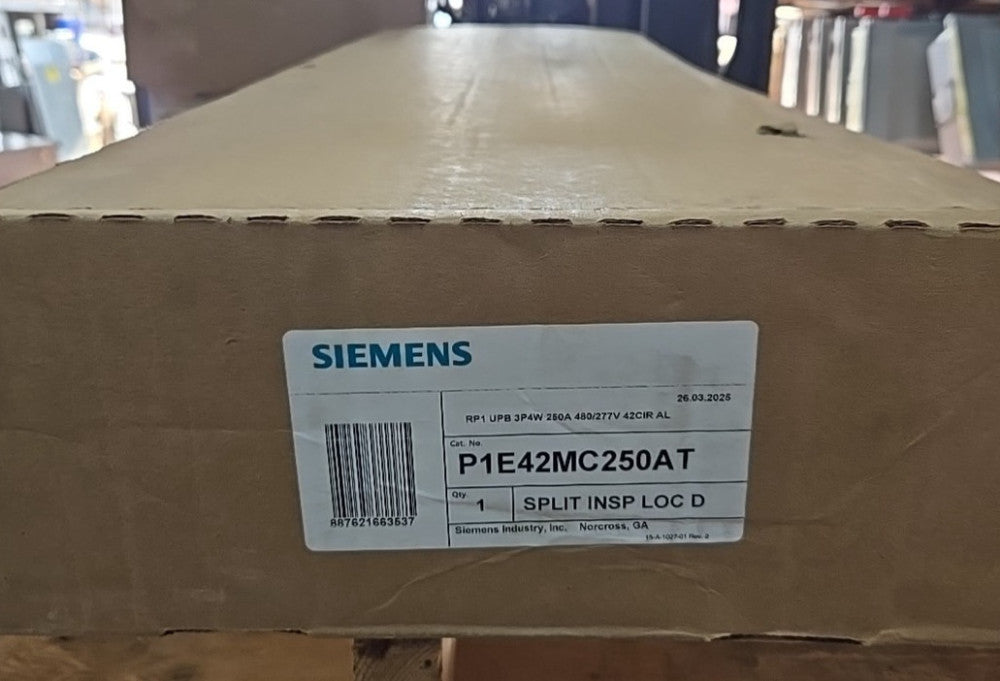 SIEMENS P1E42MC250AT INTERIOR   250A 480V MLO 42C