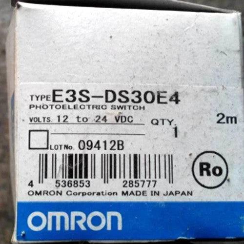 NEW Omron E3S-DS30E4 12-24VDC Photoelectric Switch