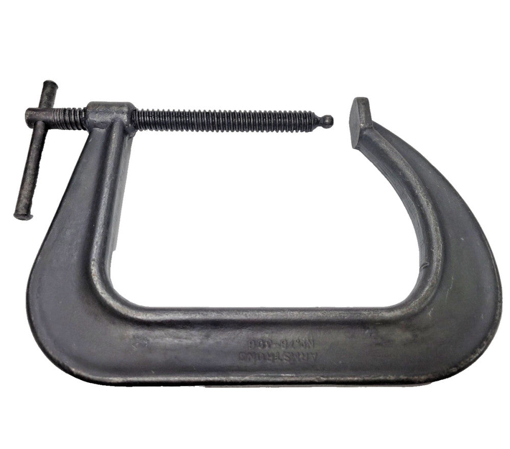 ARMSTRONG 78-306 C-CLAMP JAW OPENING 6" THROAT DEPTH 6"